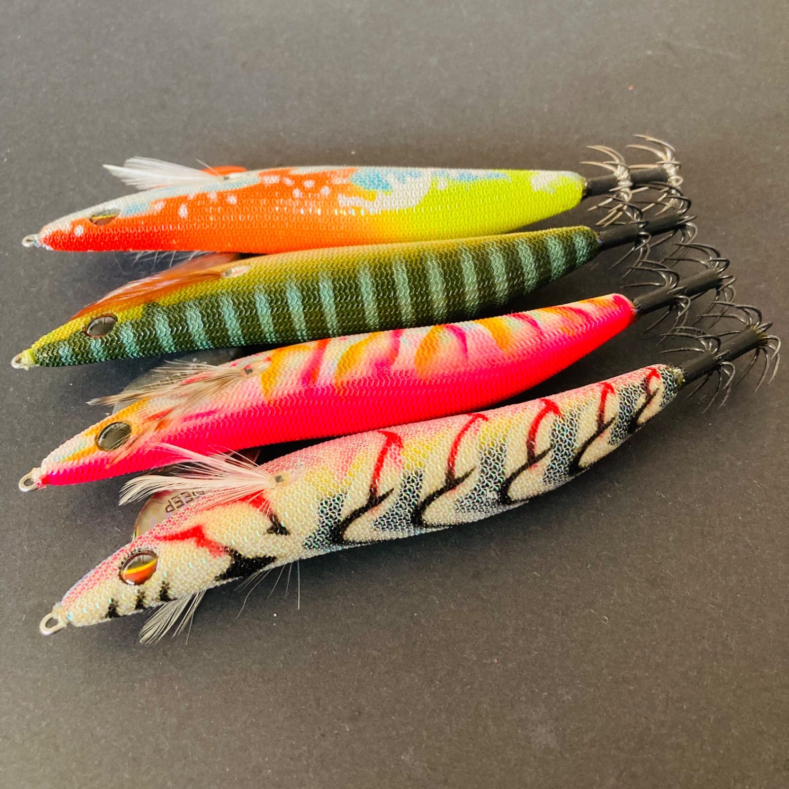 状態良好】 墨族 3.5号 DEEP ディープ エギ エギセット 餌木 ハリミツ