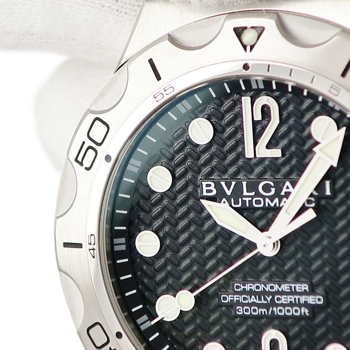  ブルガリ 腕時計 DP 42 SSD 鑑定済み ブランド 自動巻き時計 腕時計(アナログ)