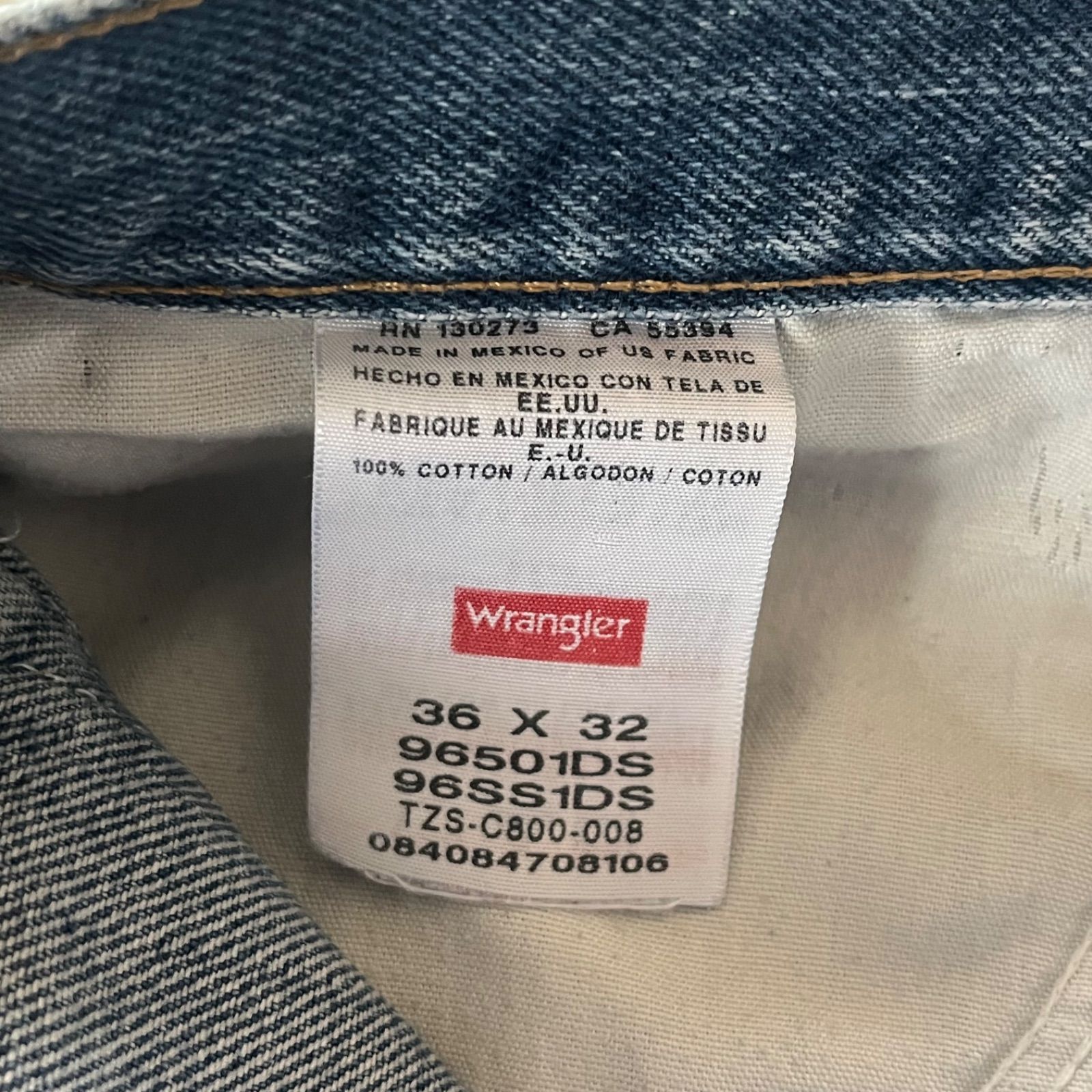 Wrangler ラングラー レギュラーフィット デニム ジーンズ 96501DS 36 