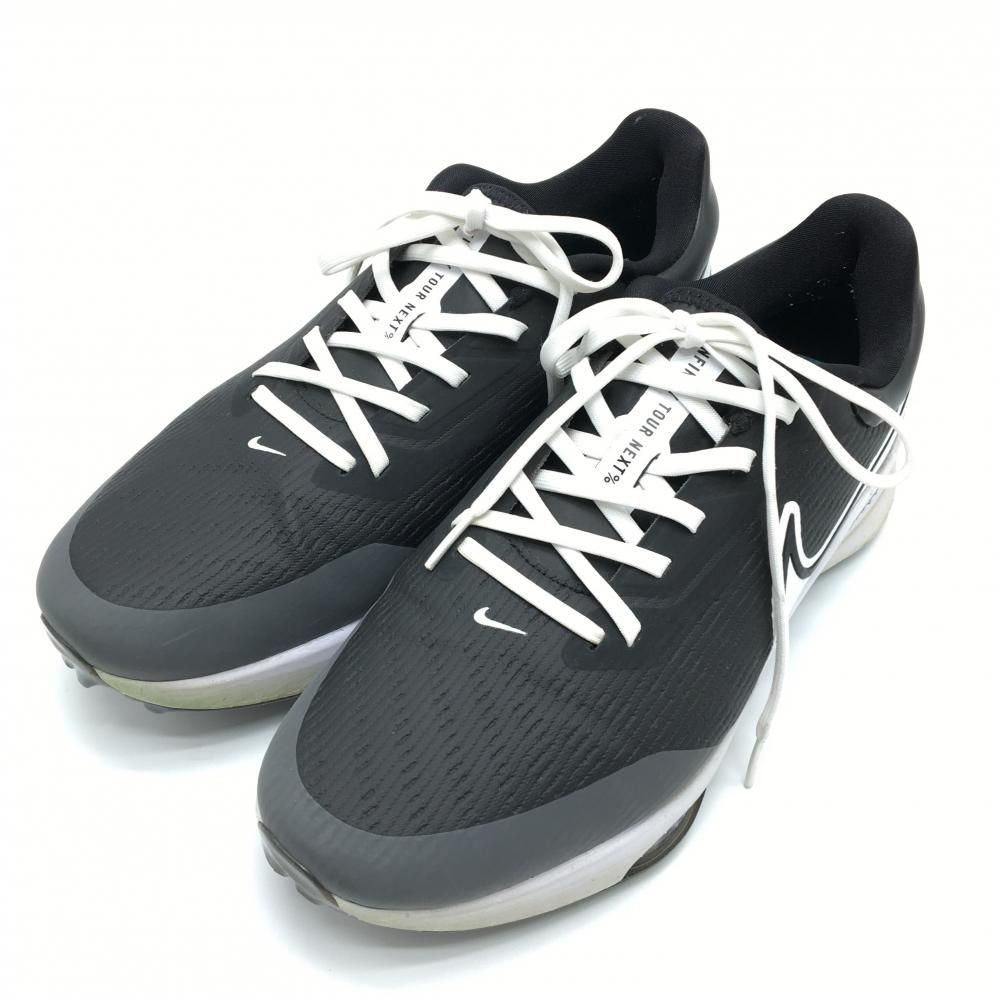 ナイキ ゴルフシューズ 黒 白 DM 8446 015 エアズームインフィニティ メンズ 27 5 ゴルフウェア NIKE