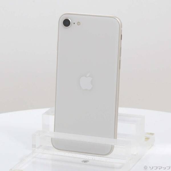 品〕 iPhone SE 第3世代 64GB スターライト MMYD3J／A SIMフリー【258