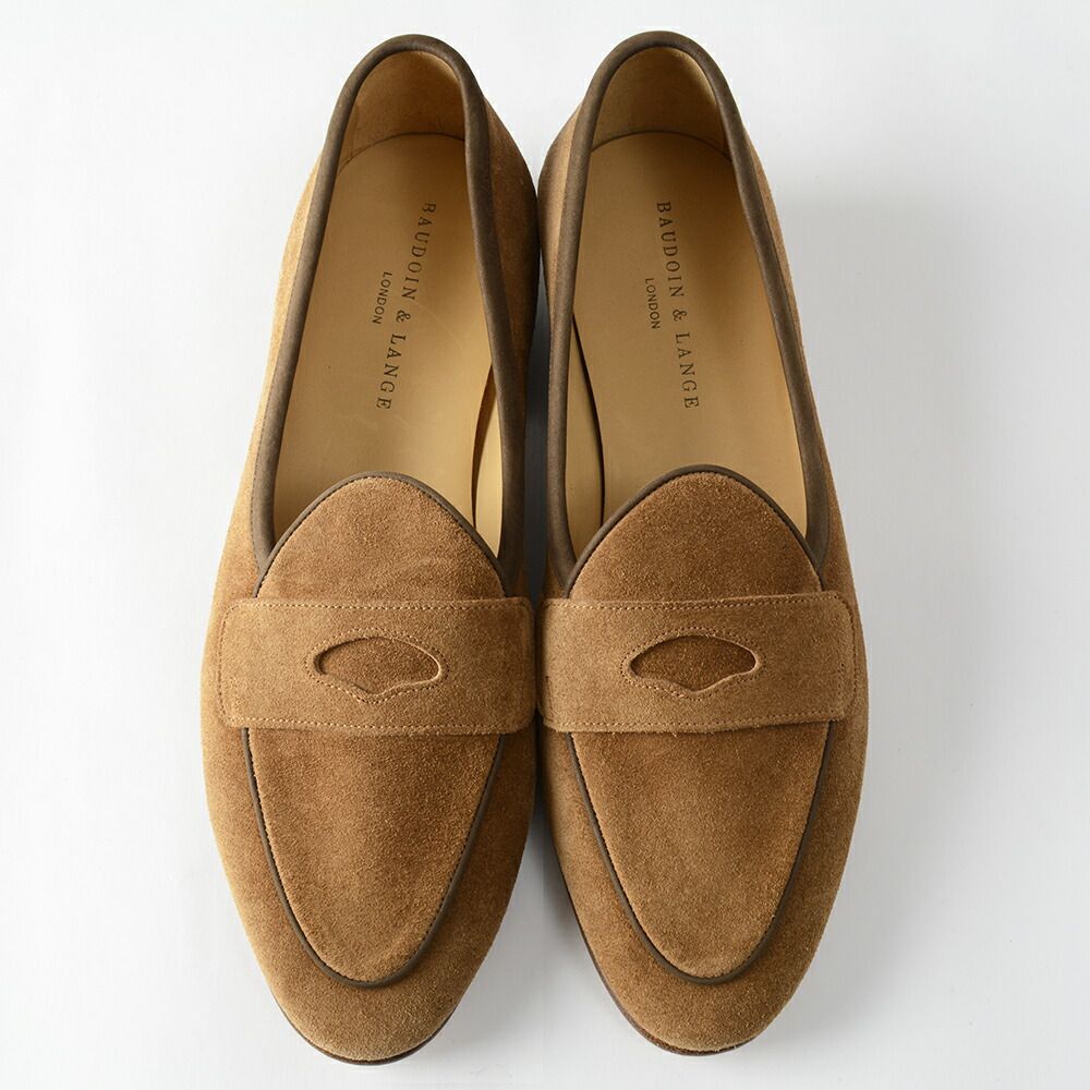 50 OFF 定価102 300円 ボードイン アンド ランジ スエードローファー GSUE NUB 41 英国製 f 10316