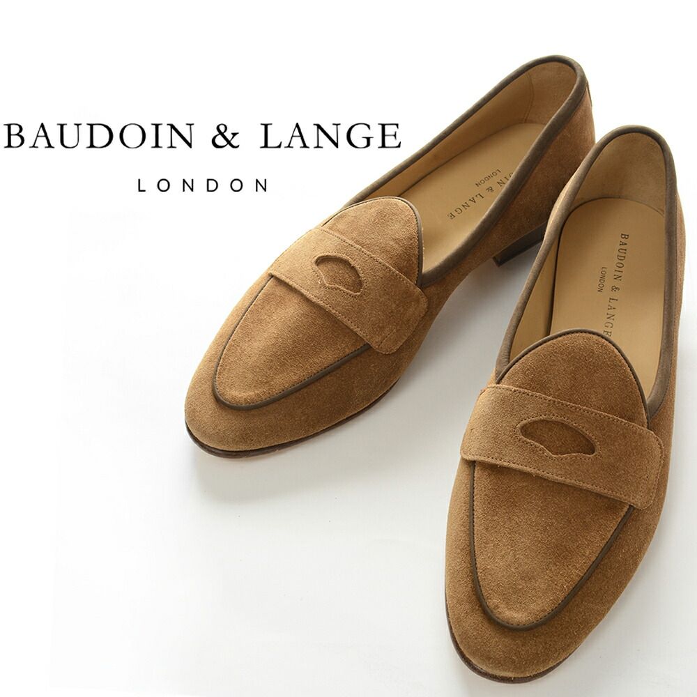 50 OFF 定価102 300円 ボードイン アンド ランジ スエードローファー GSUE NUB 41 英国製 f 10316