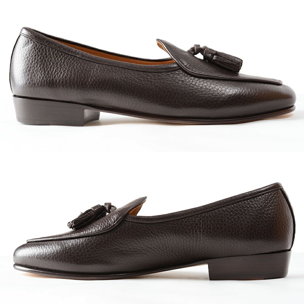  50 OFF 定価107 800円 ボードイン アンド ランジ タッセルローファー SGTASSE DEERSK 39 英国製 f 10345 ローファー ブーツ 革靴