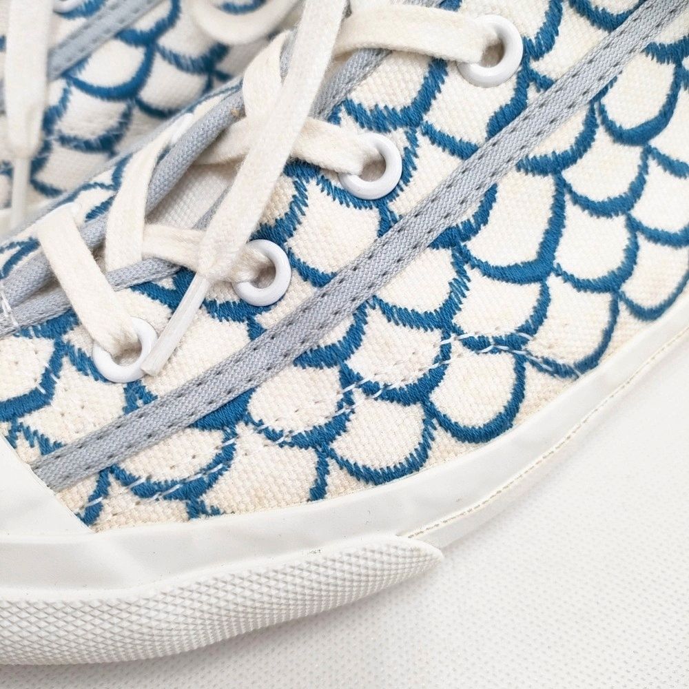 mina perhonen/MOONSTAR mermaid 刺繍 23.5cm 定価19800円 スニーカー