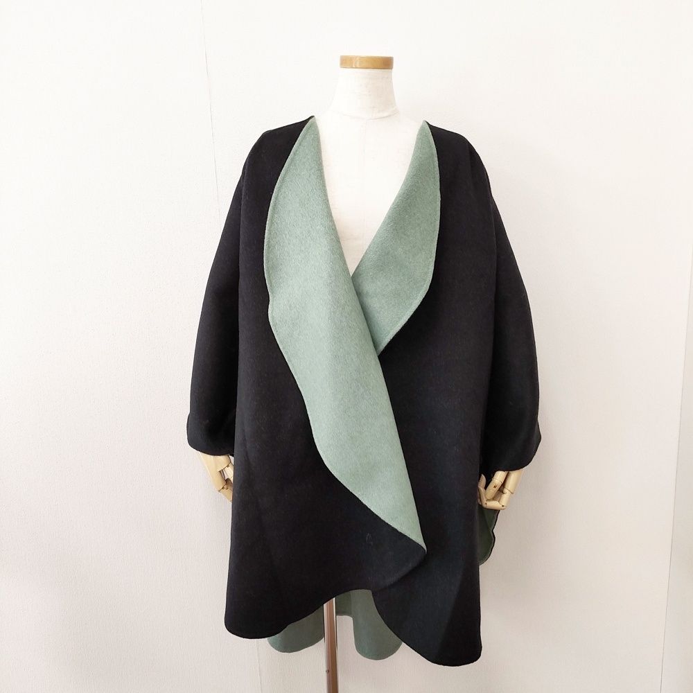 ISSEY MIYAKE ケープ ポンチョ オーバーコート ストール付き サイズ2