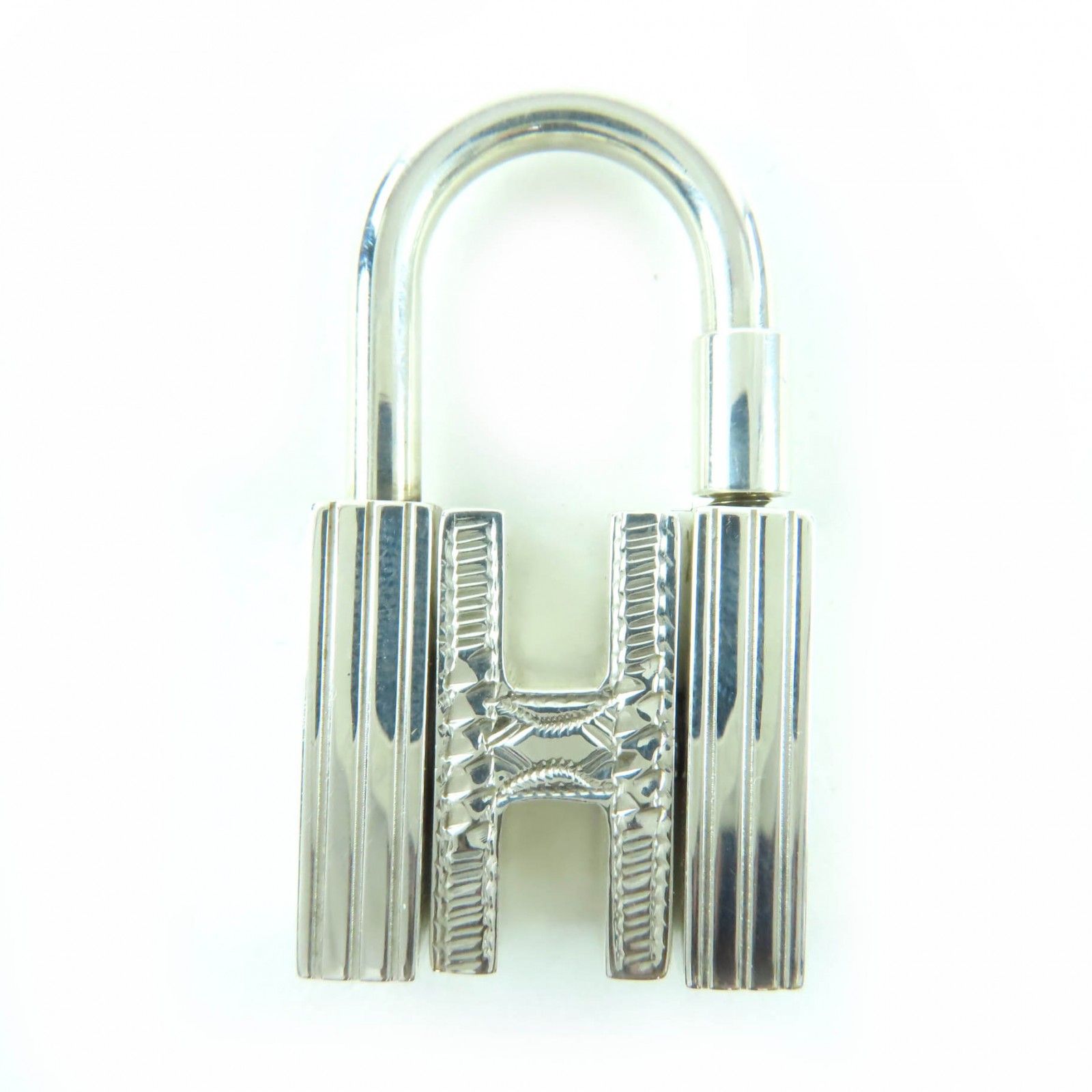 エルメス HERMES カデナ トゥアレグ シルバー９２５ 正規品【超美品】 美品☆HERMES エルメス トゥアレグ カデナ 925 キーリング