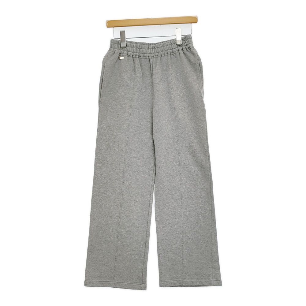 福田麻琴さんコラボ センターシームワイドスウェットパンツ サイズ36 定価19800円 25 SS グレー レディース ドレステリア 5 1222 G♪