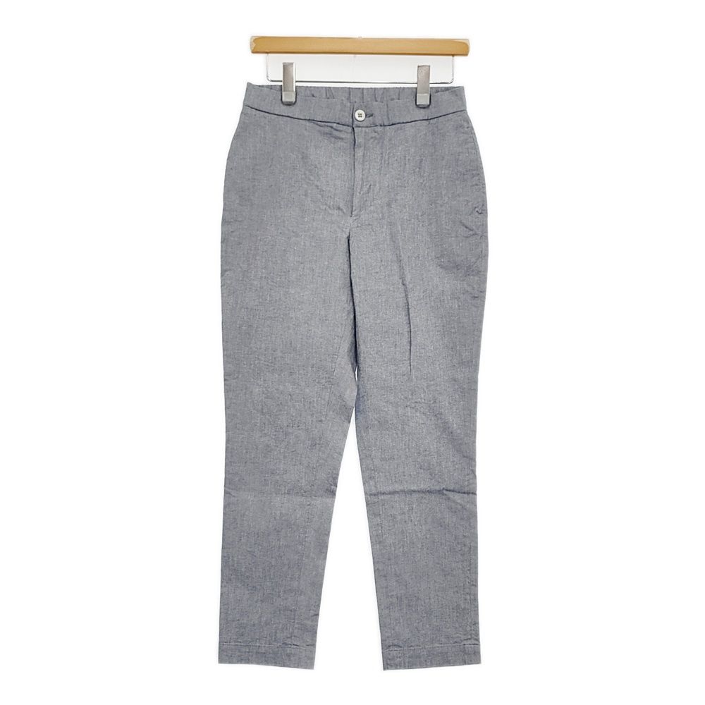 45 R rpm ♥ 綿麻オックスストレッチのイージースリムパンツ 定価29700円 ライトブルー レディース フォーティーファイブアールピーエム 5 1222 M♪