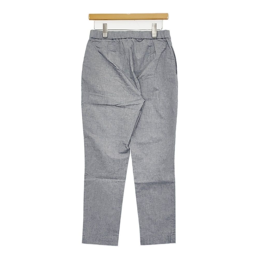 45 R rpm ♥ 綿麻オックスストレッチのイージースリムパンツ 定価29700円 ライトブルー レディース フォーティーファイブアールピーエム 5 1222 M♪