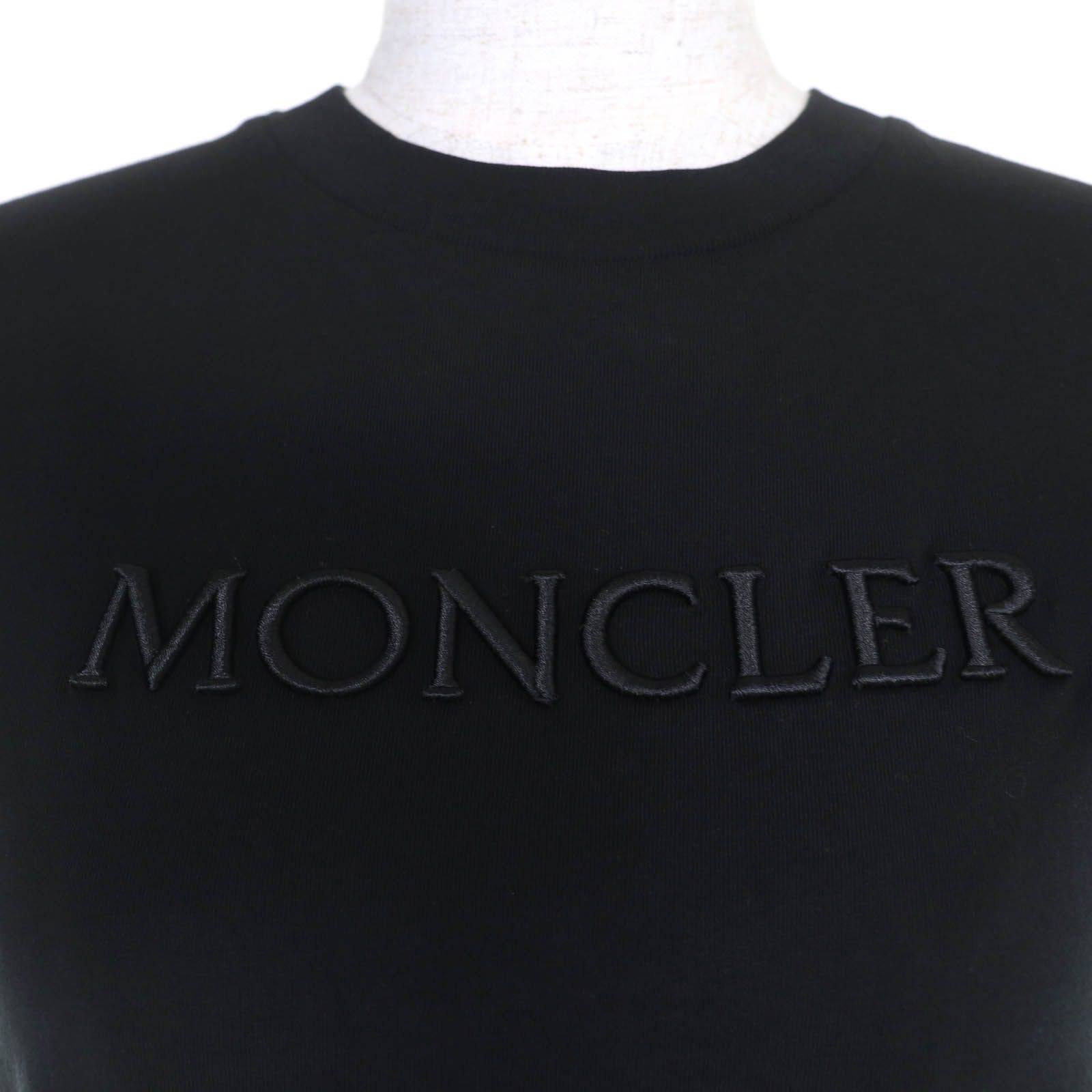 美品☆MONCLER モンクレール 25SS MAGLIA コットン100％ ロゴワッペン