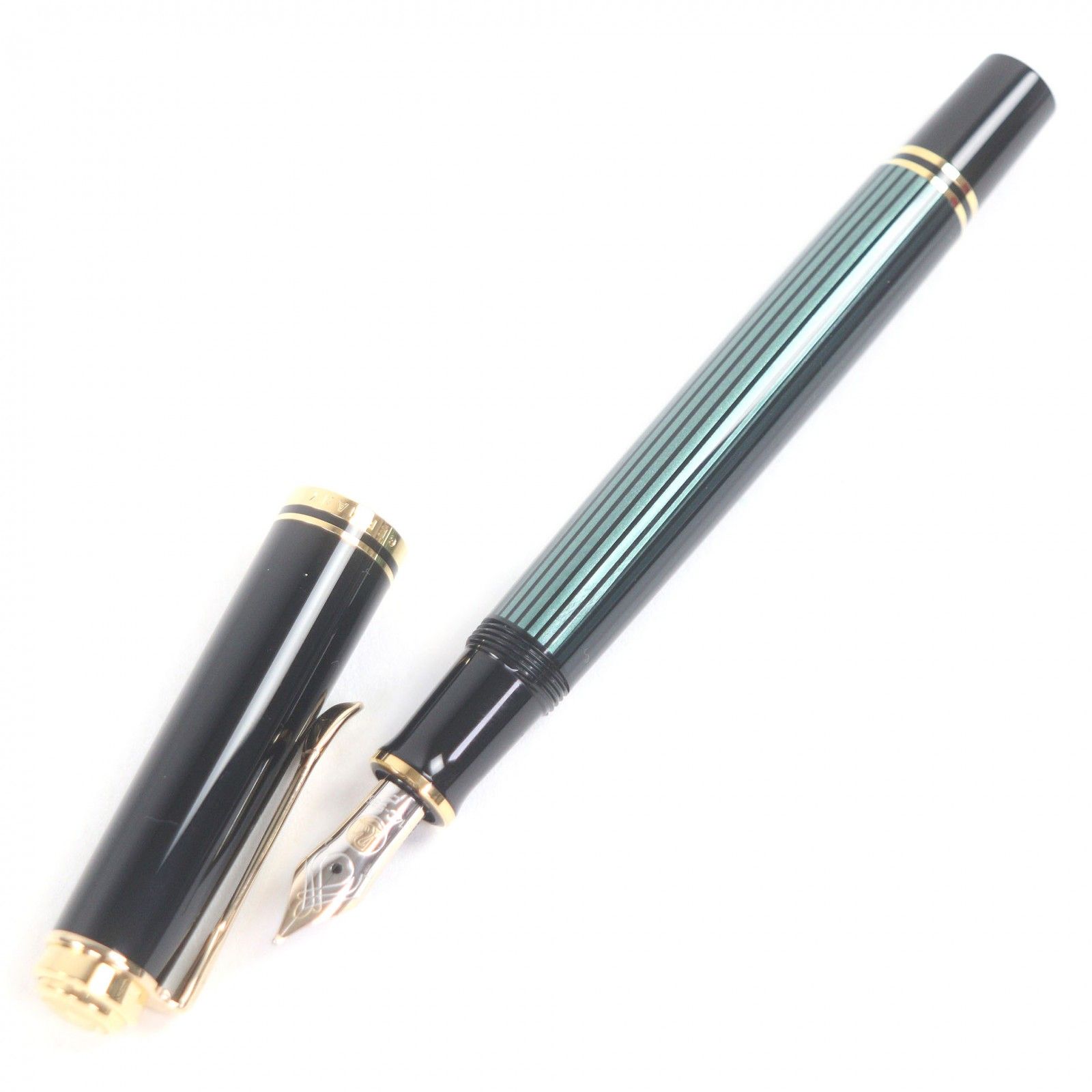 グリーンストライプ ブラック