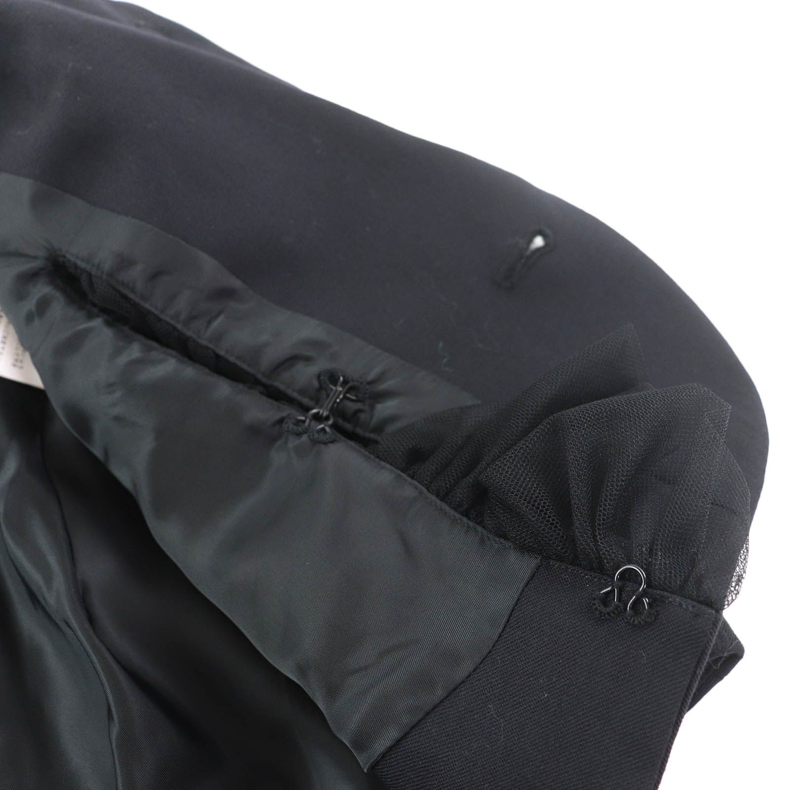 極美品△noir keininomiya ノワールケイニノミヤ 3K-J021 ウール100