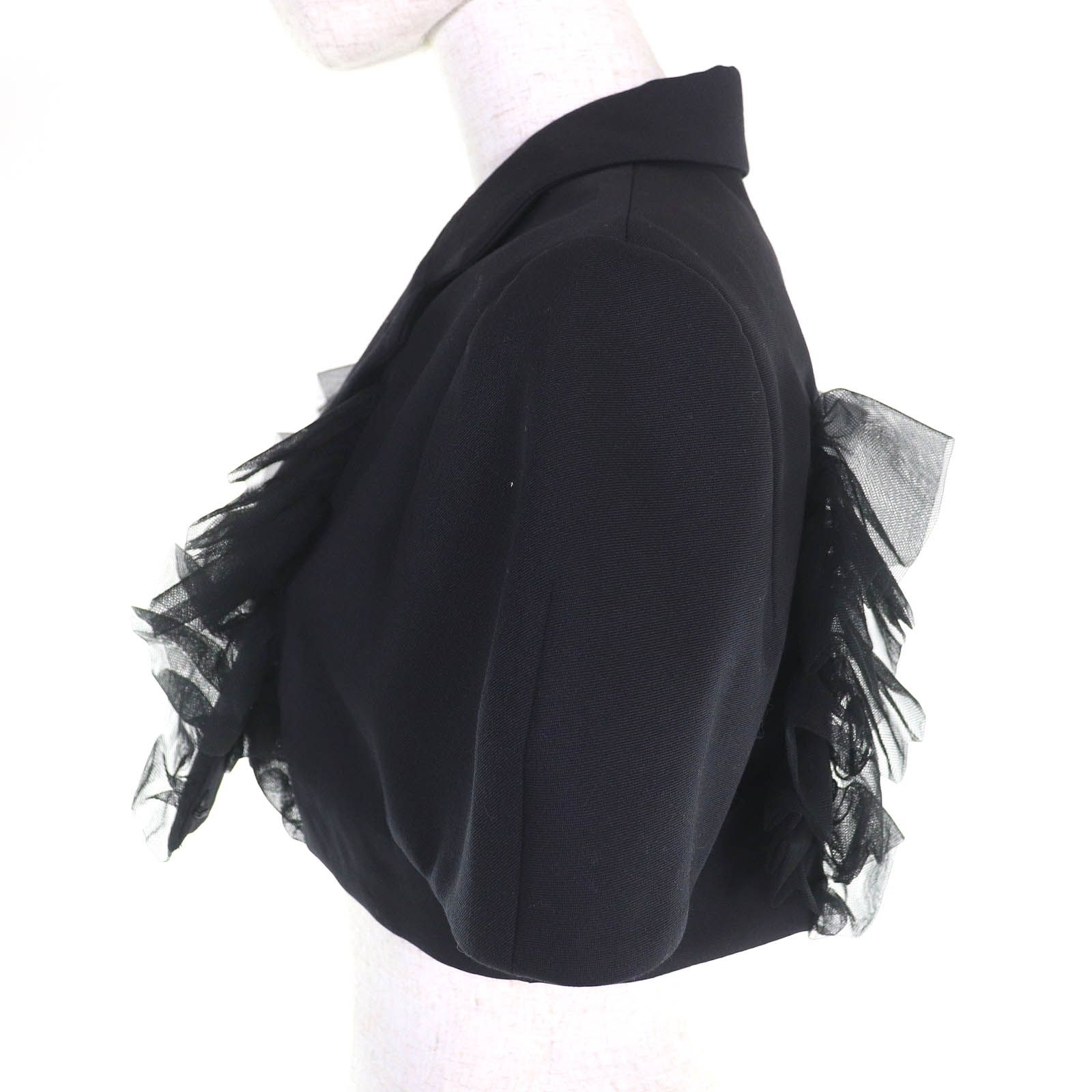 極美品△noir keininomiya ノワールケイニノミヤ 3K-J021 ウール100