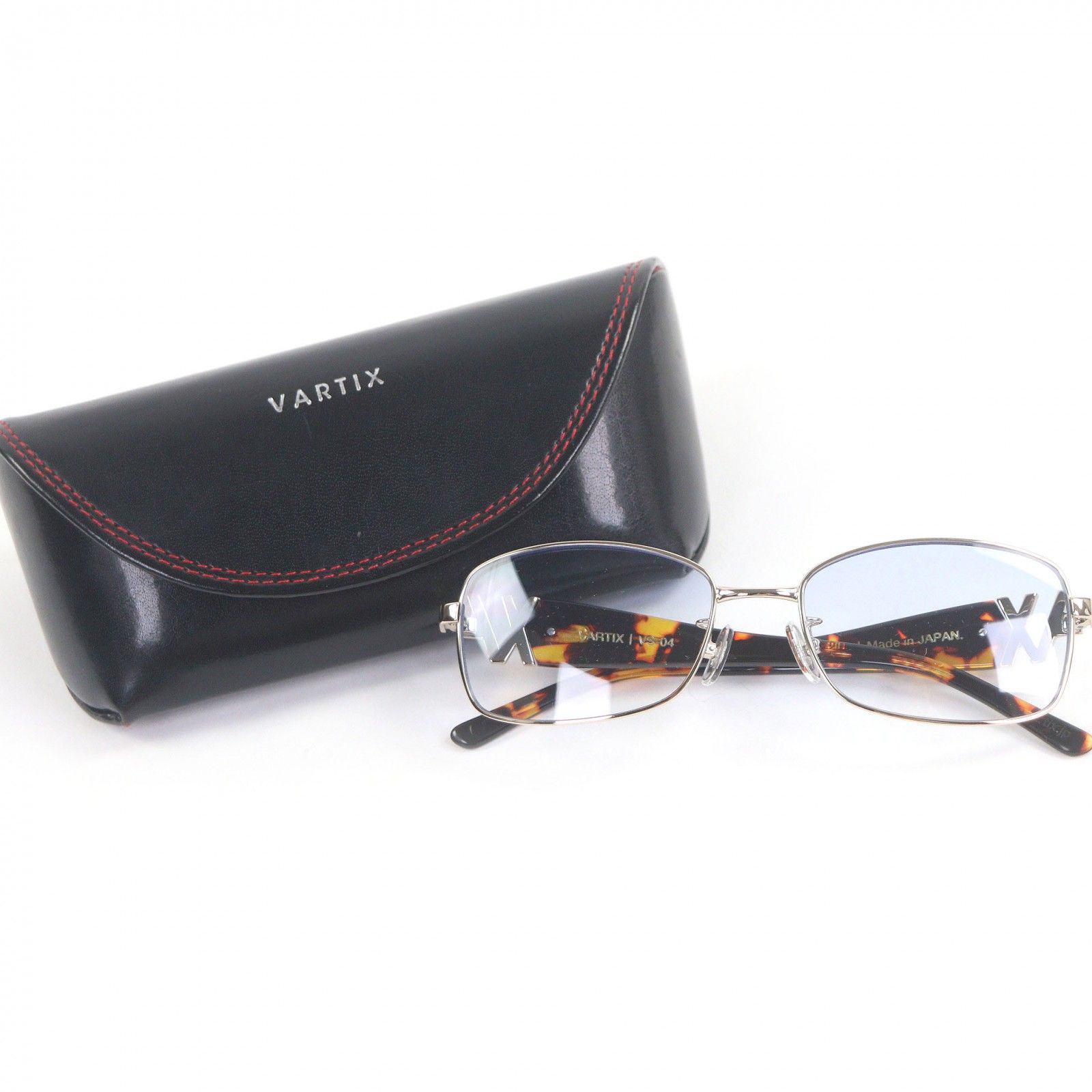 極美品□VARTIX ヴァティックス VS-04 GACKT着用モデル べっこう柄