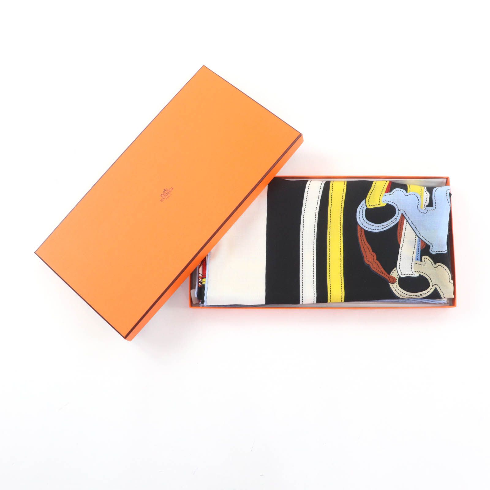 未使用品☆HERMES エルメス カレジェアン カレ140 Brides de Gala