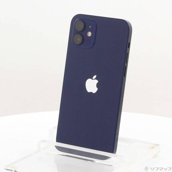 中古品〕 iPhone12 64GB ブルー MGHR3J／A SIMフリー【269】 Apple