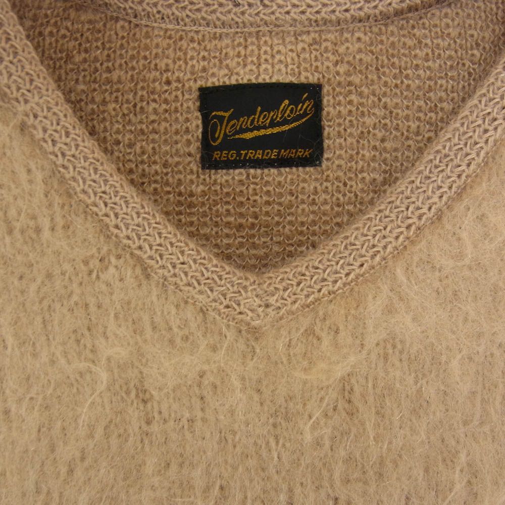 TENDERLOIN テンダーロイン T-MOHAIR V モヘア シャギー Vネック