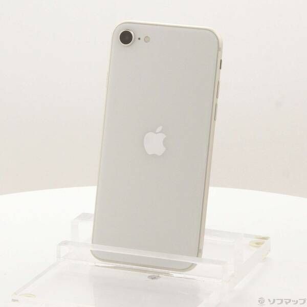 品〕 iPhone SE 第3世代 64GB スターライト MMYD3J／A SIMフリー【305