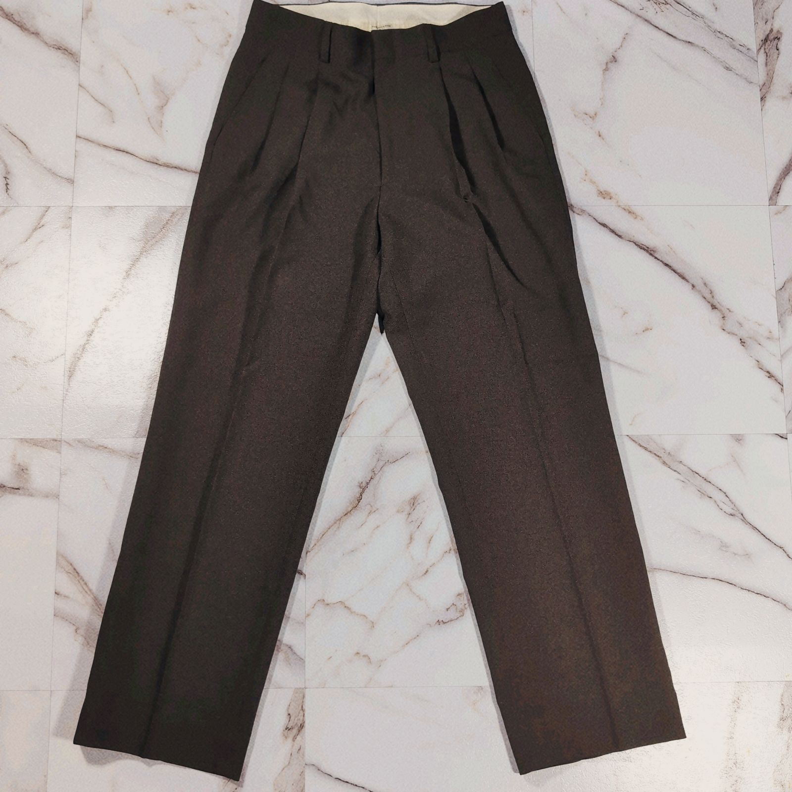 21 AW THE PANTS 32 M ブラウン 日本製