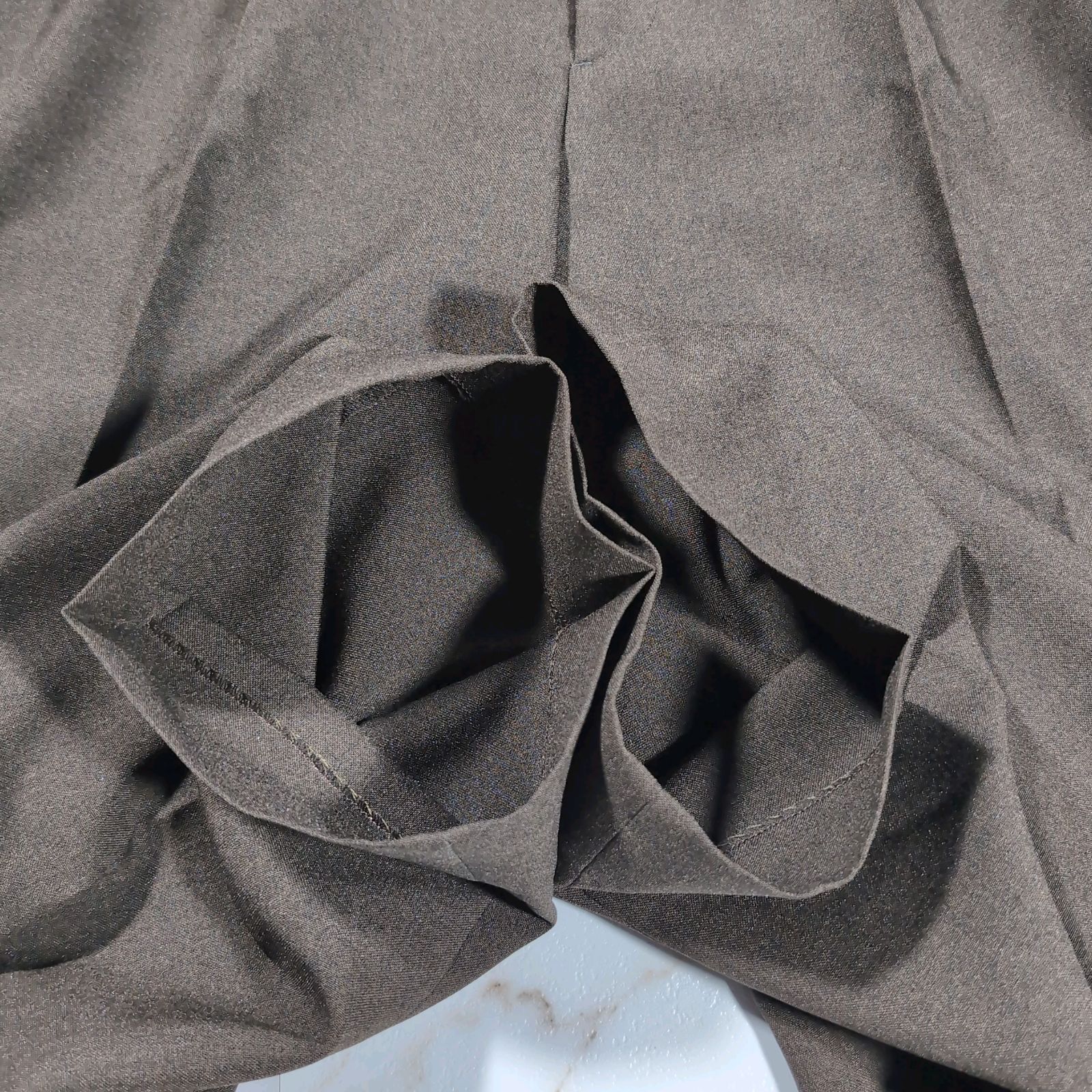  21 AW THE PANTS 32 M ブラウン 日本製 スラックス パンツ