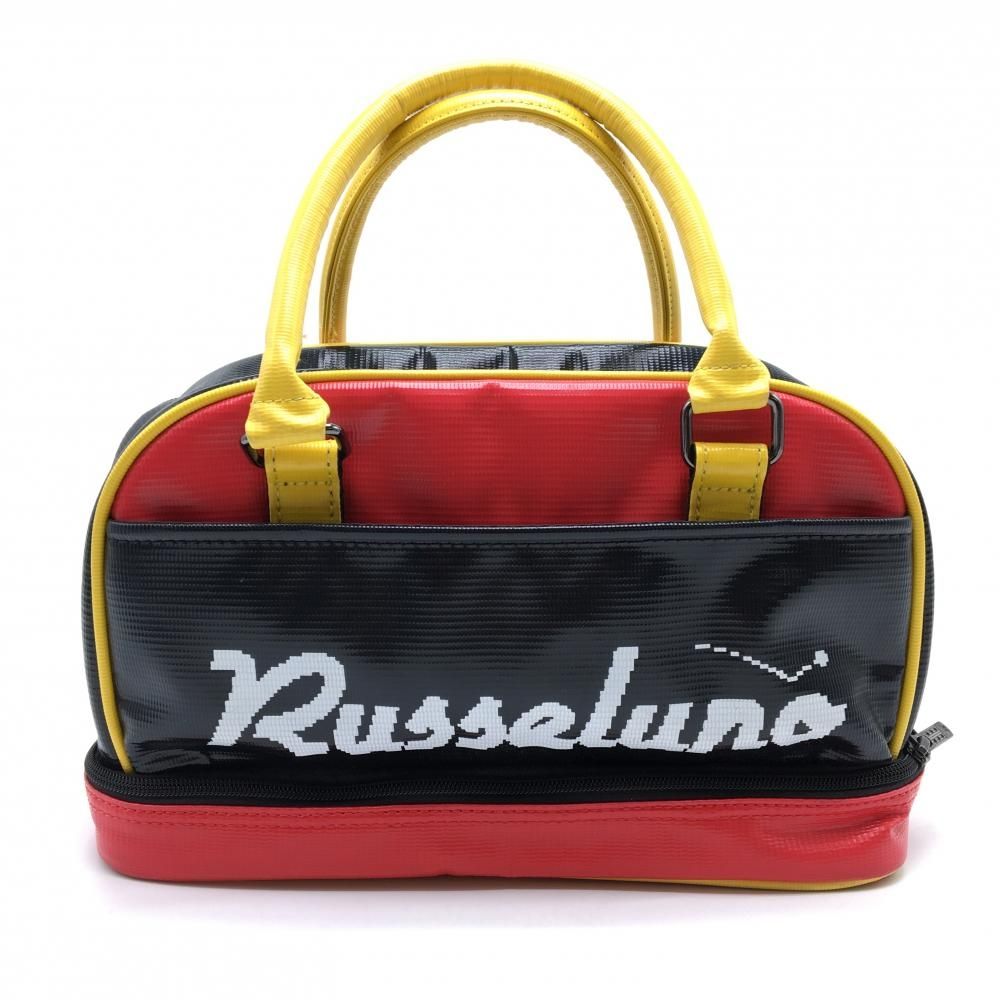 Russeluno/ラッセルノ　カートバック　未使用品 RUSSELUNO ラッセルノ パンチングレザー カートバッグ ベージュ 定価22