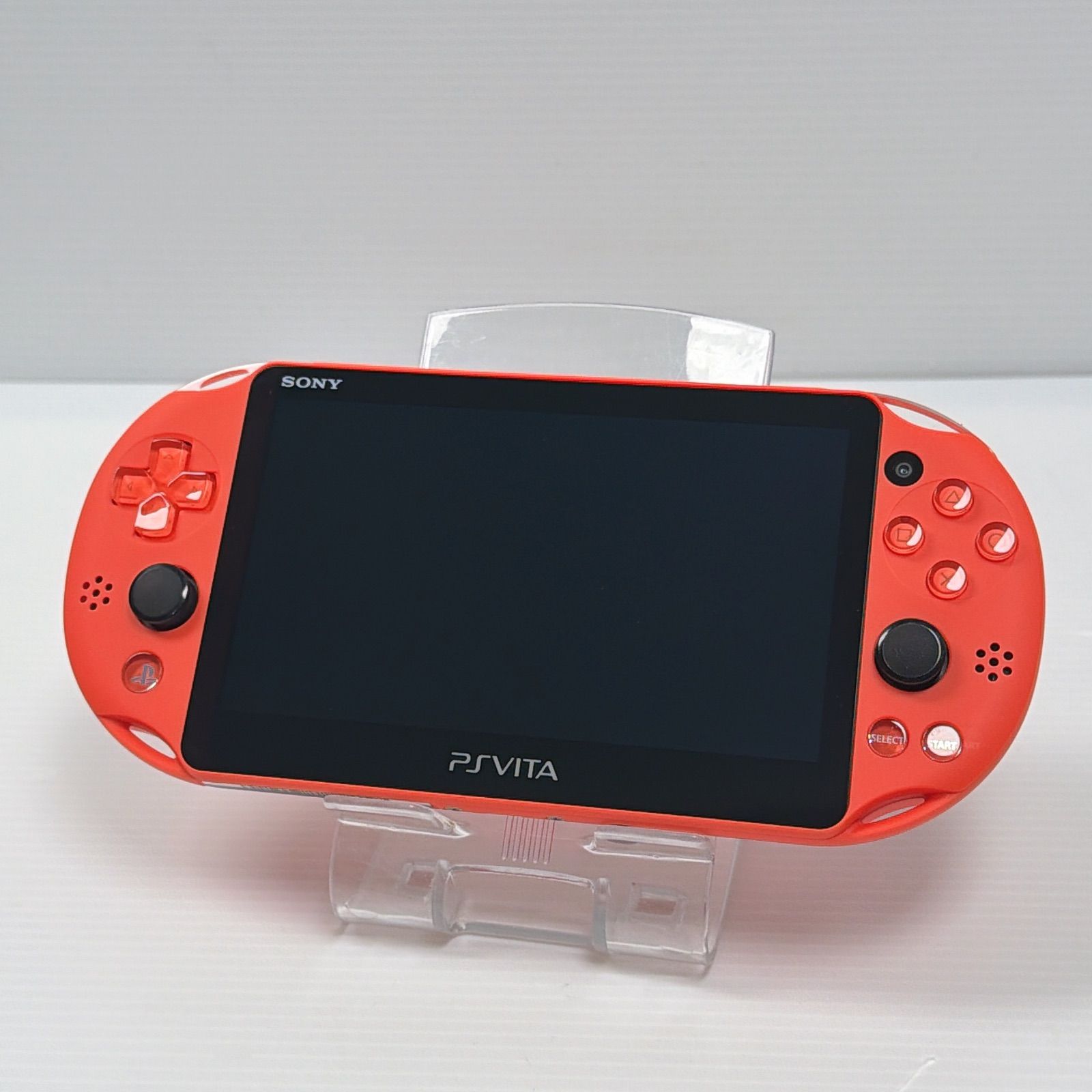極美品 PSVITA PCH 2000 ネオンオレンジ 純正8GBメモリーカード付き