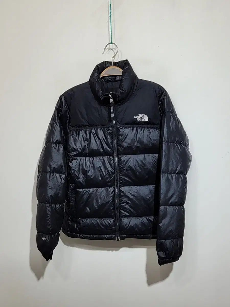 M THE NORTH FACE ザノースフェイス ヌプシダウンジャケット アウター ブラック グースダウン 700 フェイス ジャケット