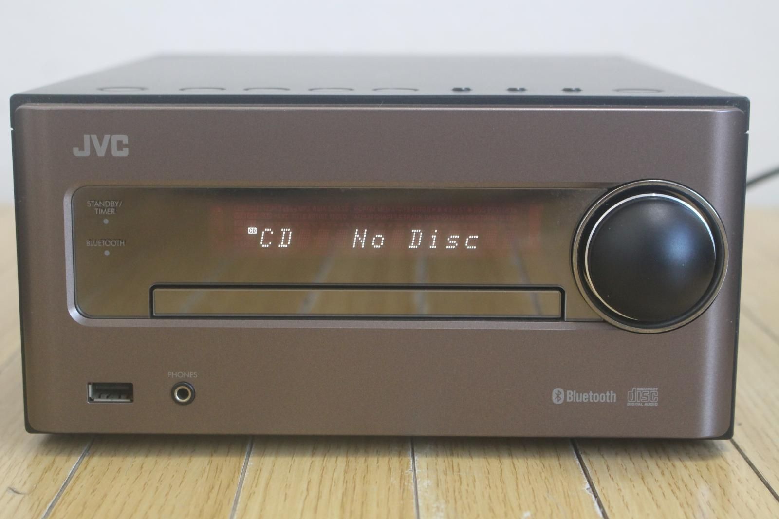 【ジャンク品】JVC CD RECEIVER ウッドスピーカー 2014年製 ジャンク品】JVC CD RECEIVER ウッドスピーカー 2014年製 ジャンク品