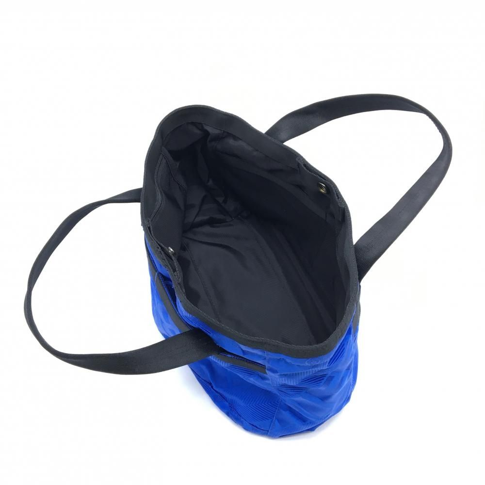  超 ブリーフィング カートバッグ ブルー ロゴ地模様 持ち手黒 ゴルフ BRIEFING リストバンド ゴルフバッグ キャディバッグ ゴルフ