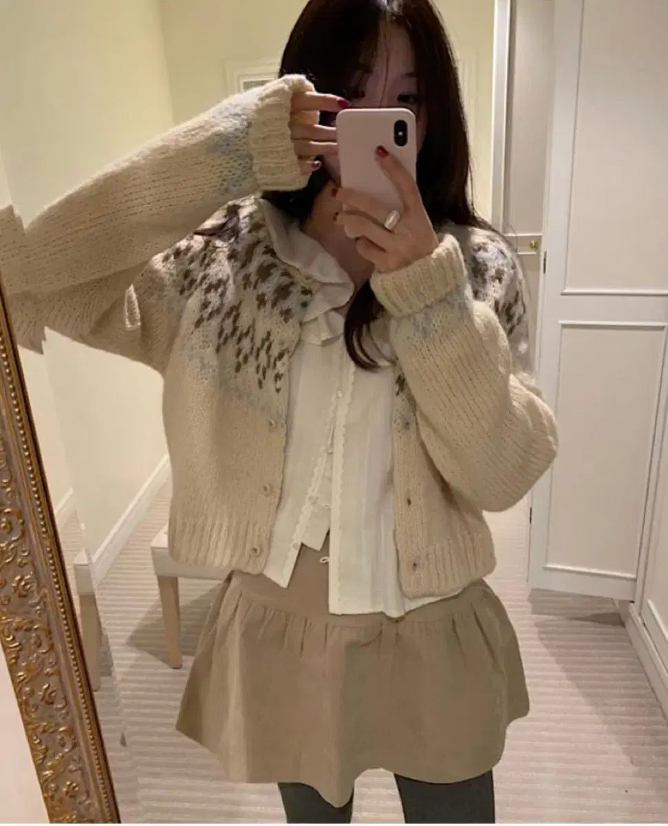 プリティヤングシング UUNI オキューペ トゥインクル ノルディック カーディガン