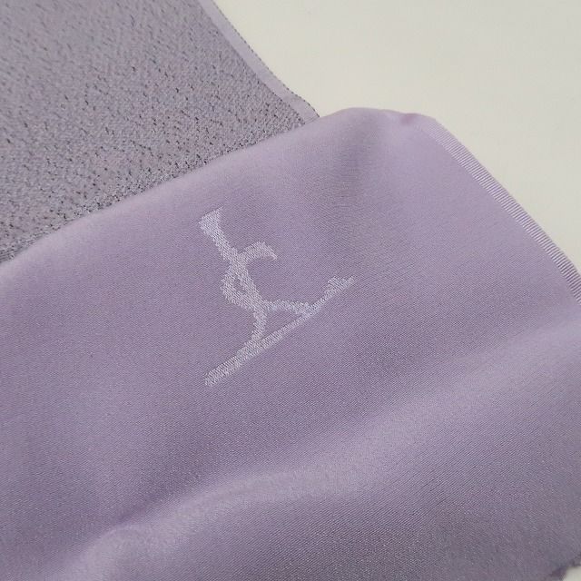 ❁tomihisa❁♥ ２点セット 斉藤三才 斉藤上太郎 着物 正絹 和装小物 藤納戸色に美を生む親子二代の共演”帯揚げ 帯締め 7534