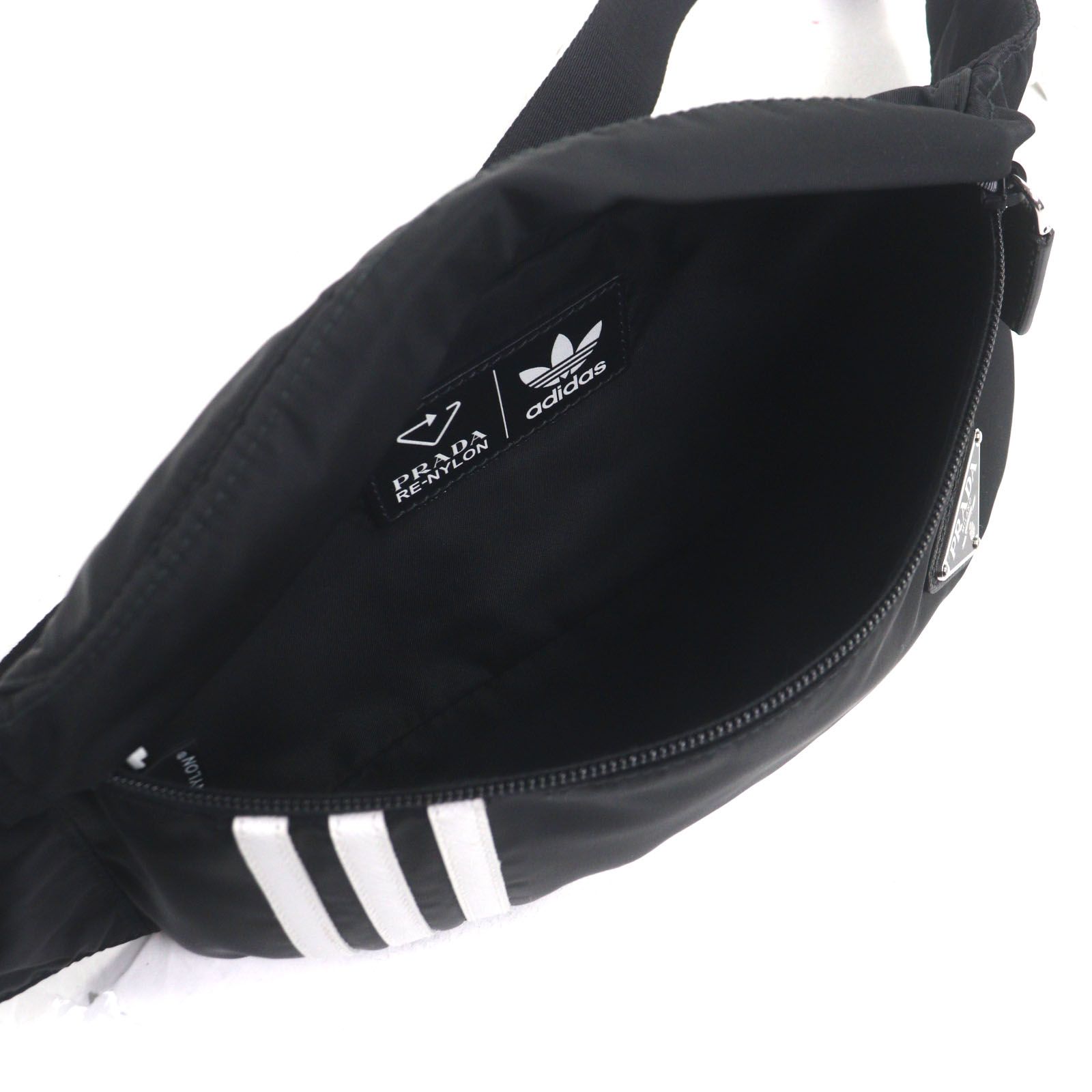 極美品▽PRADA adidas プラダ アディダス 2VL034 ナイロン