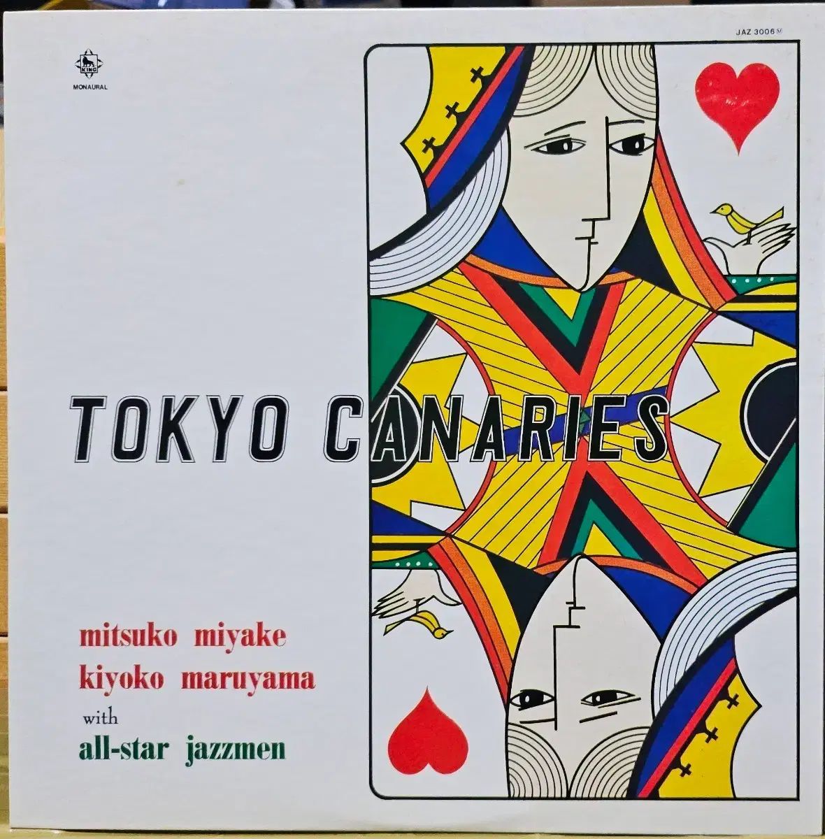 BA ー 314 TOKYO 東京 カナリア Canaries LP 記録