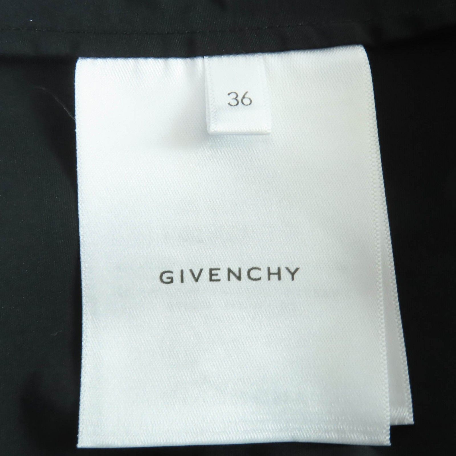 極美品☆GIVENCHY ジバンシィ BW222714L1 コットン ベルト付 半袖