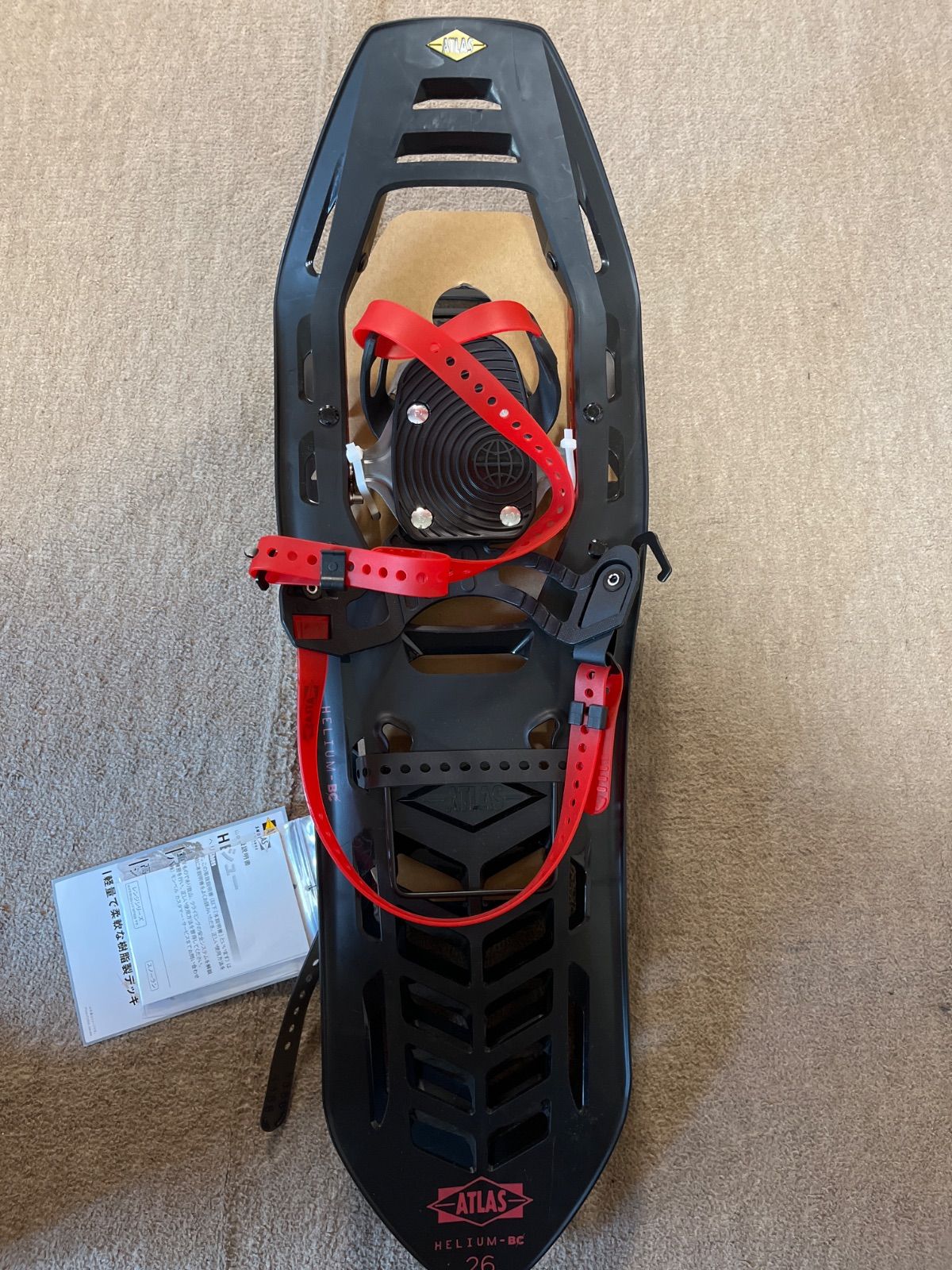ATLAS HELIUM BC スノーシュー 26 座布団 バーベキュー用具