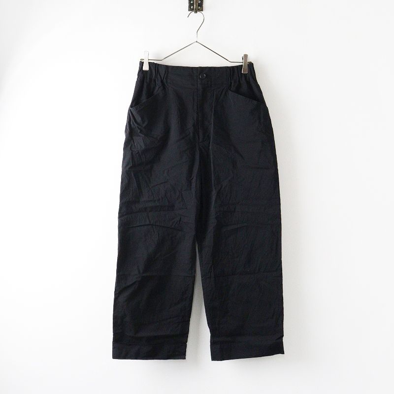 美品　マーガレットハウエル コットンシルクポプリン 2023SS 黒 2023SS マーガレットハウエル MARGARET HOWELL COTTON SILK POPLIN