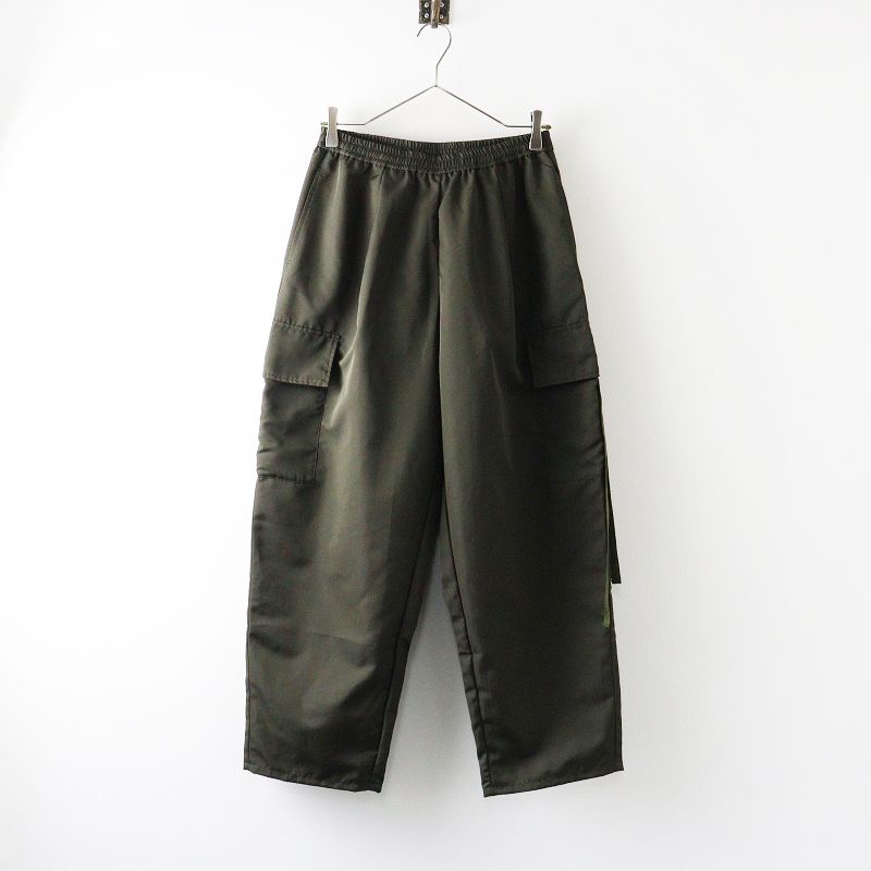 美品 マーマーマー MARMARMAR テーパードカーゴパンツ ＼カーキ