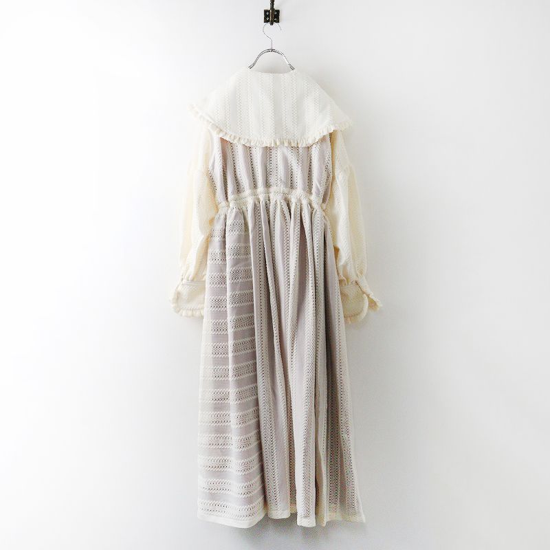 ♥ マダマダ madder shortcake dress ショートケーキ座のドレス オフホワイト ワンピース 付け襟つき