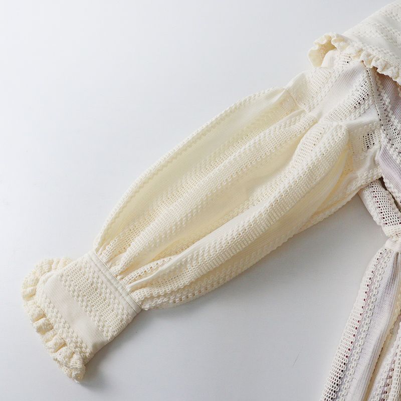 ショートケーキ座のドレス オフホワイト