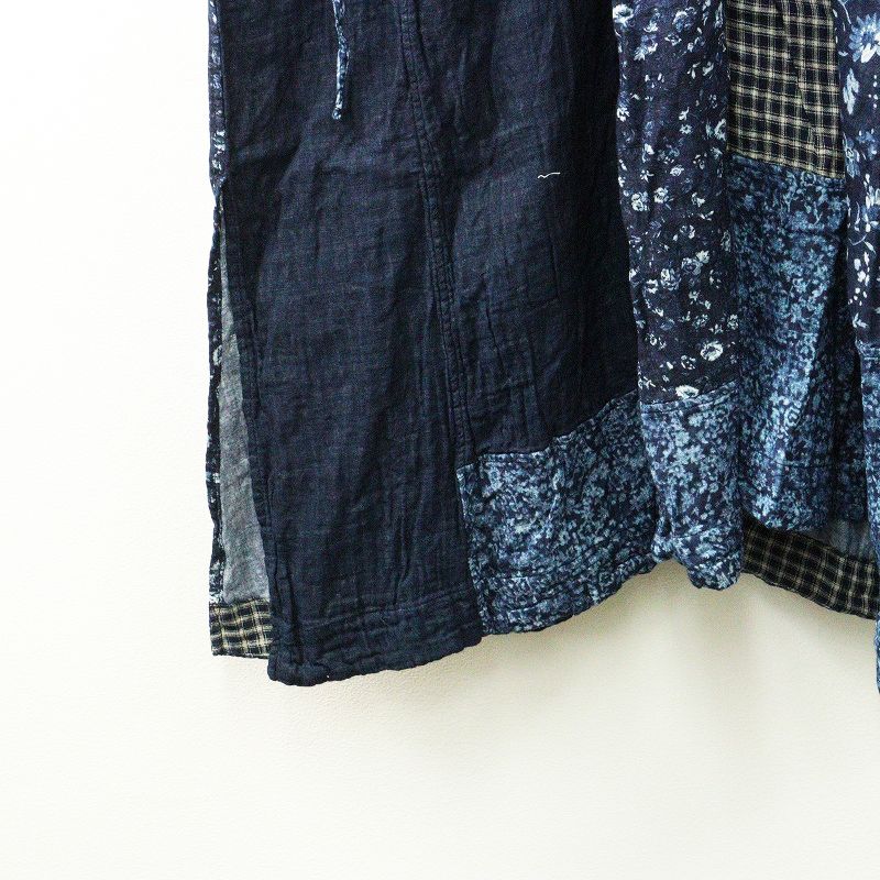 二重織フラワープリントミックスのドレス