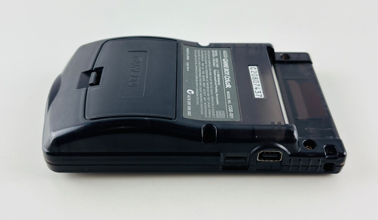  ニンテンドー ゲームボーイ カラー エディオン クリアブラック 本体 本体(カラー) ゲームボーイ