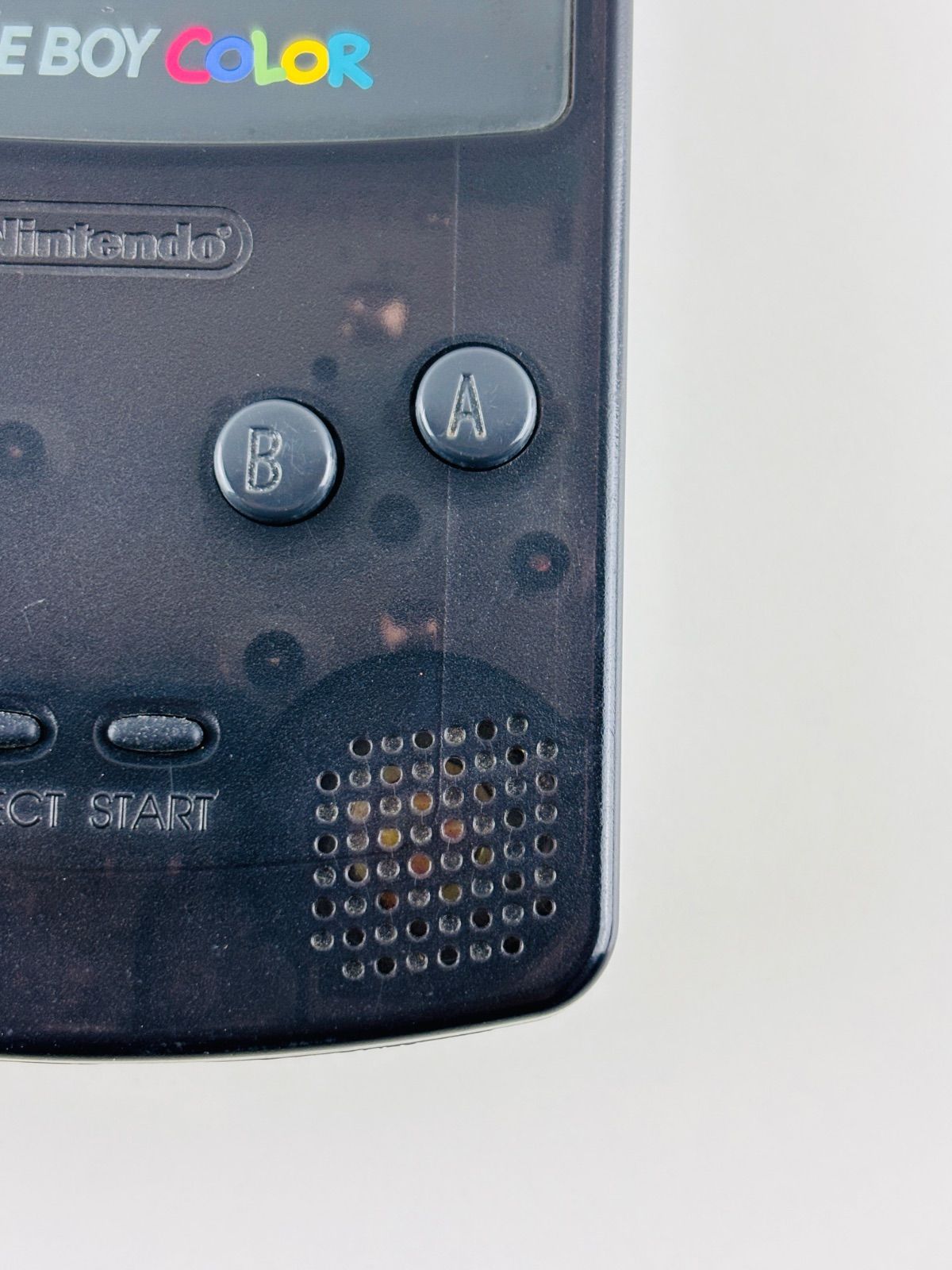 ニンテンドー ゲームボーイ カラー エディオン クリアブラック 本体