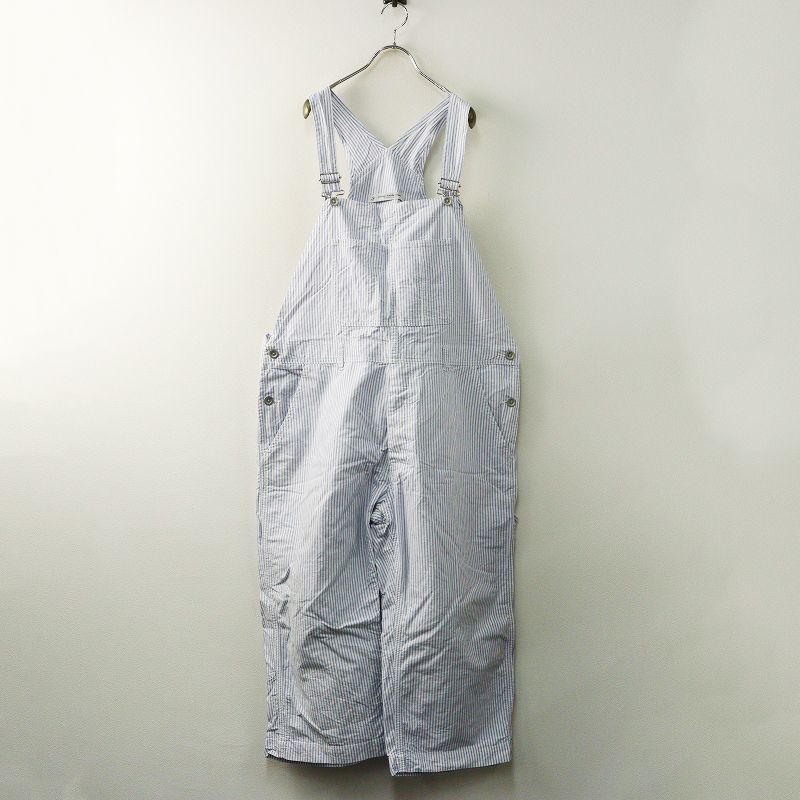 2025 SS ジャーナルスタンダードラックス journal standard luxe OXストライプ オーバーオール サックスブルー
