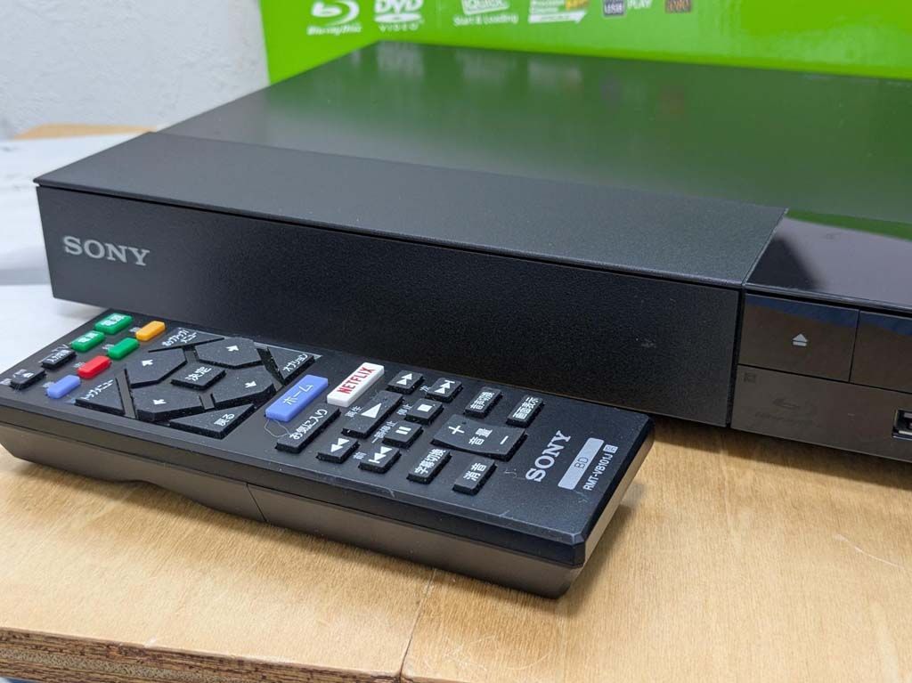 SONY ソニー ブルーレイプレーヤー BDP-S1500 21年製ネットフリックス
