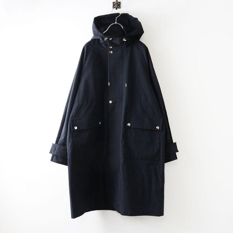 2025 SS ♥ イエナ IENA ヴァシュモン 別注 リサイクルシェルタフタフードコート F‖ダークネイビー