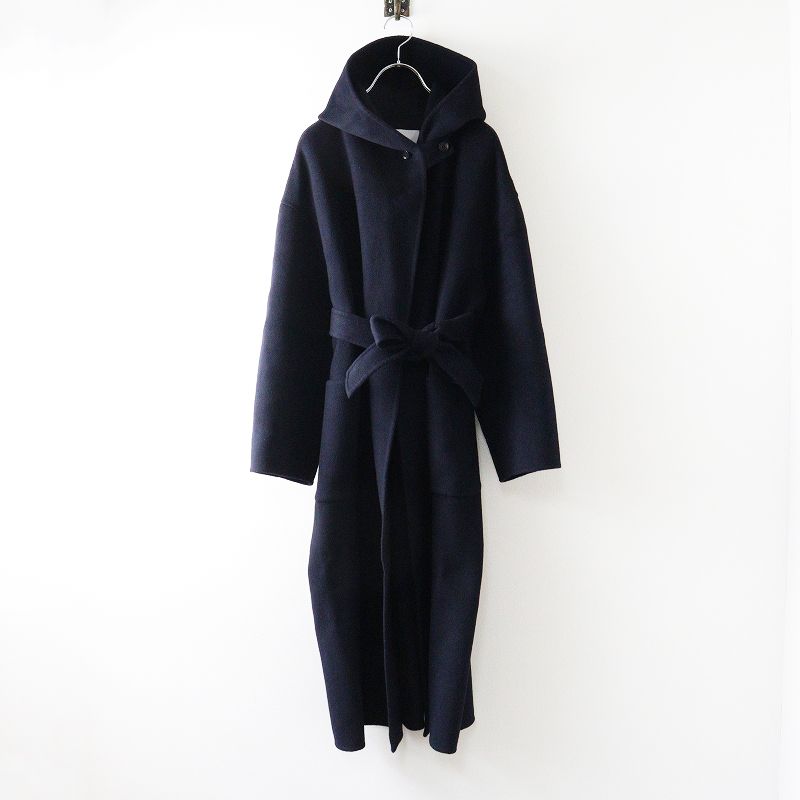 2025 AW フレームワーク FRAMeWORK UPER 160 sフーディーコート 36‖ダークネイビー アウター ジャケット 上着