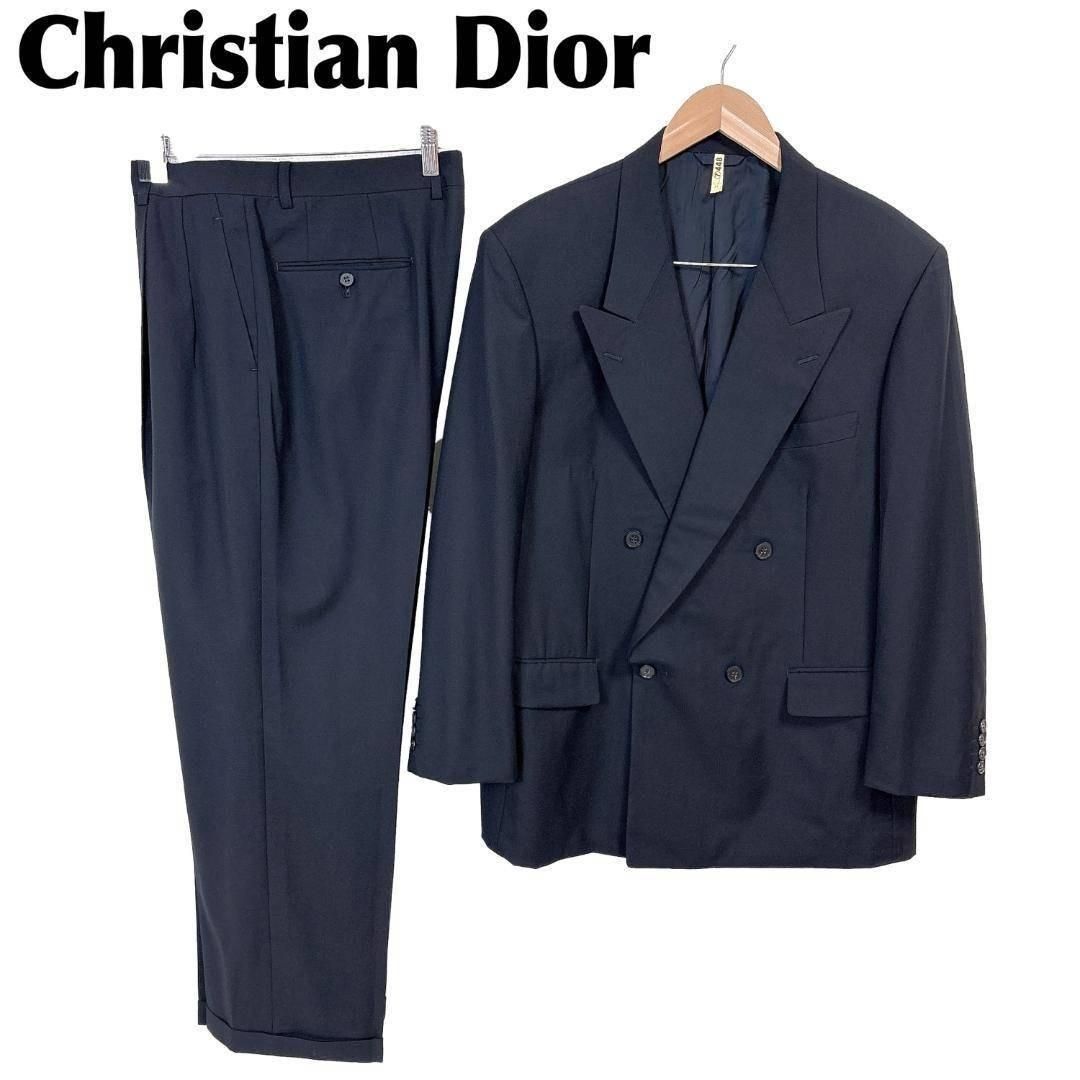 Christian Dior メンズスーツセットアップ 98-88-175 黒 - メルカリ