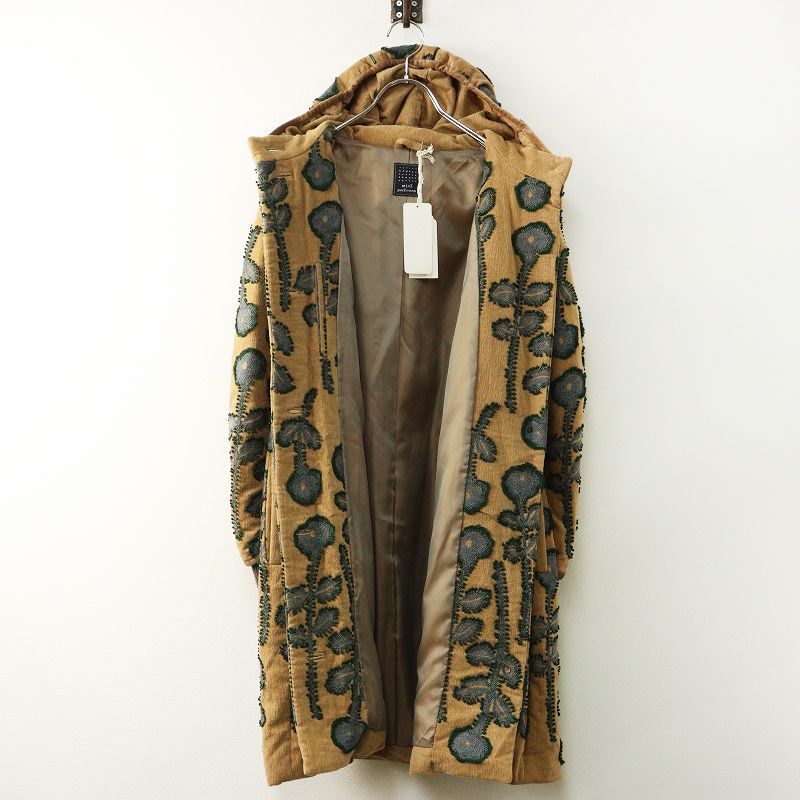 保管品 ミナペルホネン mina perhonen frost garden ダウンコート 38