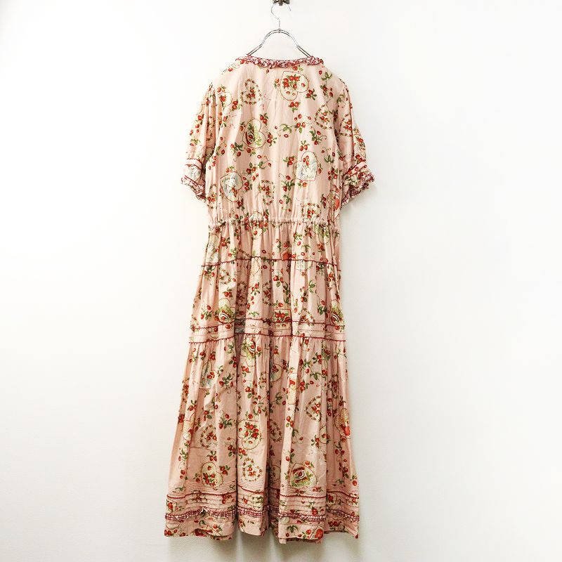 極美品 2023 ピンクハウス PINK HOUSE Rambling Heartsプリントパッチ